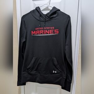 Under Armour Black Marines Hoodie